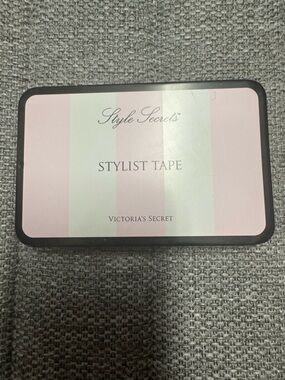 Victoria's Secret Stylist Tape Tin - Pink & Black Accent